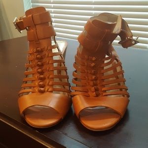 Vince Camuto Leather Heeled Sandals